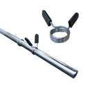 Barra Maciça (2.0m) Reta Cromada Recartilhada