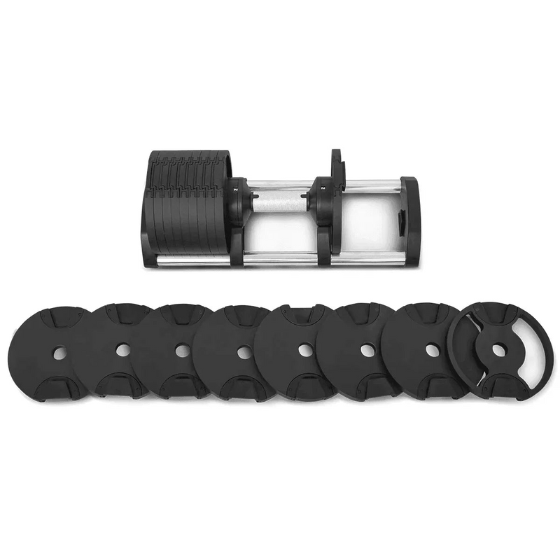 Par de Halteres Ajustável C/ Suporte | Prado Equipamentos®