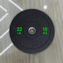 Anilha Bumper estrelada 10KG